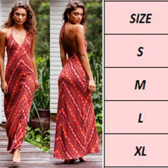 Long Boho Beauty Maxi Dress - Picture 2 of 2